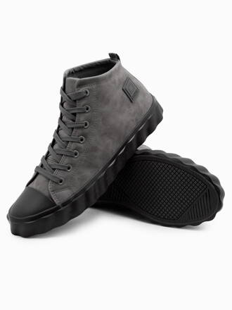Men's ankle shoes T374- grey