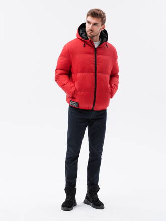 Men's winter jacket  C533 - red