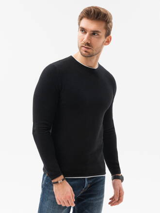 Men's sweater E121 - black