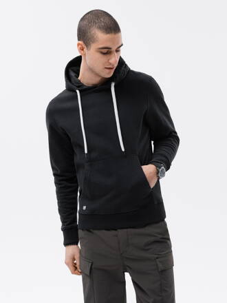 Men's hooded sweatshirt B1147 - black
