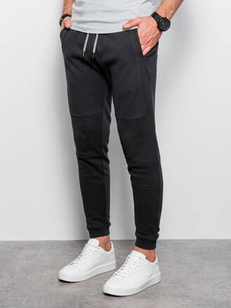 Men's sweatpants - black P1036
