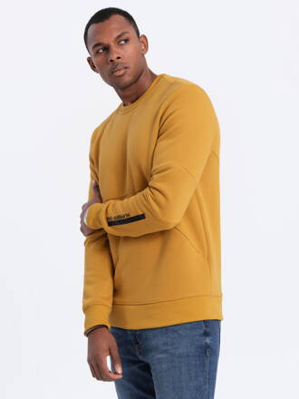Men's sweatshirt - mustard B1349