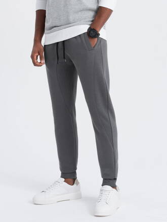 Men's sweatpants P867 - dark grey