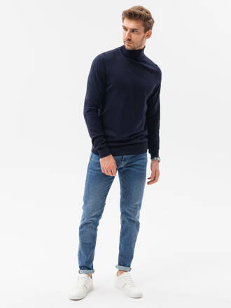 Men's sweater E179 - navy