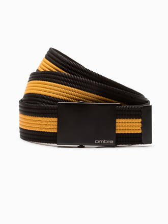 Men's sackcloth belt A377 - black