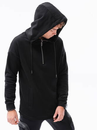 Men's hooded sweatshirt Tokyo B1363- black