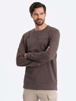 Men's sweatshirt - coffee B1278