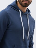 Men's hooded sweatshirt B1147 - navy