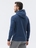 Men's hooded sweatshirt B1147 - navy