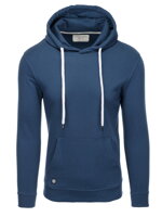 Men's hooded sweatshirt B1147 - navy