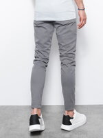 Men's pants chinos P1059 - grey