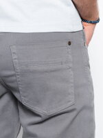 Men's pants chinos P1059 - grey
