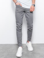 Men's pants chinos P1059 - grey