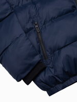 Men's winter jacket  C518- dark blue