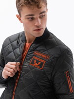 Men's mid-season bomber jacket C357 - camo