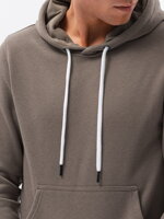Men's hooded sweatshirt B979 - brown