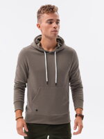 Men's hooded sweatshirt B979 - brown