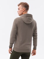 Men's hooded sweatshirt B979 - brown