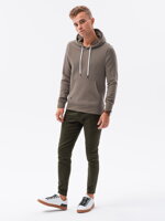 Men's hooded sweatshirt B979 - brown