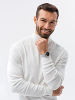 Men's sweater E179 - white