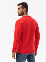 Men's sweatshirt - red B1279