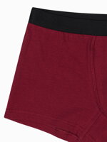 Men's underpants - dark red U286