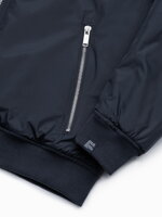 Men's mid-season quilted jacket C538- navy