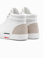 Men's casual sneakers - white T376