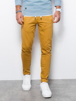 Men's sweatpants P946 - mustard