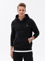 Men's sweatshirt set hoodie + pants - black V2 Z61
