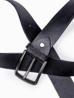 Men's belt - black A593