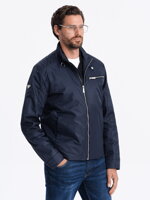 Men's mid-season jacket - navy C605
