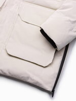 Men's winter jacket - V1 ecru C554