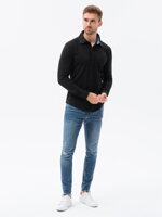 Men's shirt with long sleeves K540 - black