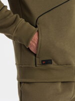 Men's set hoodie + pants - dark olive V4 Z60