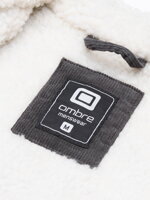 Men's mid-season jacket C524 - dark grey