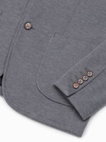 Casual men's blazer M80 - grey