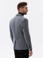 Casual men's blazer M80 - grey
