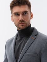 Casual men's blazer M80 - grey