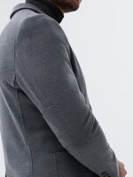 Casual men's blazer M80 - grey