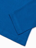 Men's plain longsleeve L133 - blue