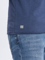 Men's plain t-shirt S1385 - dark blue