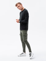 Men's sweatshirt - black B1349