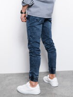Men's pants joggers P1056 - blue