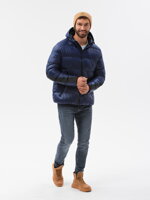 Men's winter jacket C503 - navy