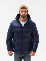 Men's winter jacket C503 - navy