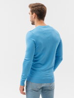Men's sweater E191 - light blue