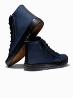 Men's ankle shoes T352 - navy