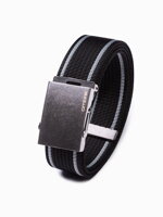 Men's sackcloth belt A028 - black