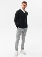 Men's sweater E120 - black